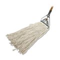 Protectionpro Wet Mop- 4-Ply- .94in.x60in. Wood Handle- 24 oz- Natural Cotton PR127205